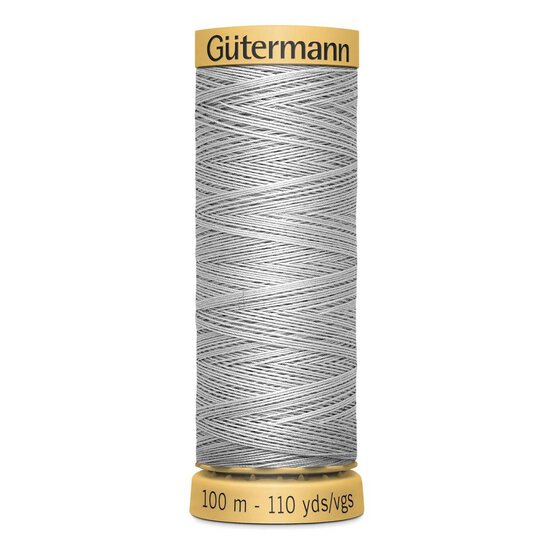 Gutermann Grey Cotton Thread 100m (618)