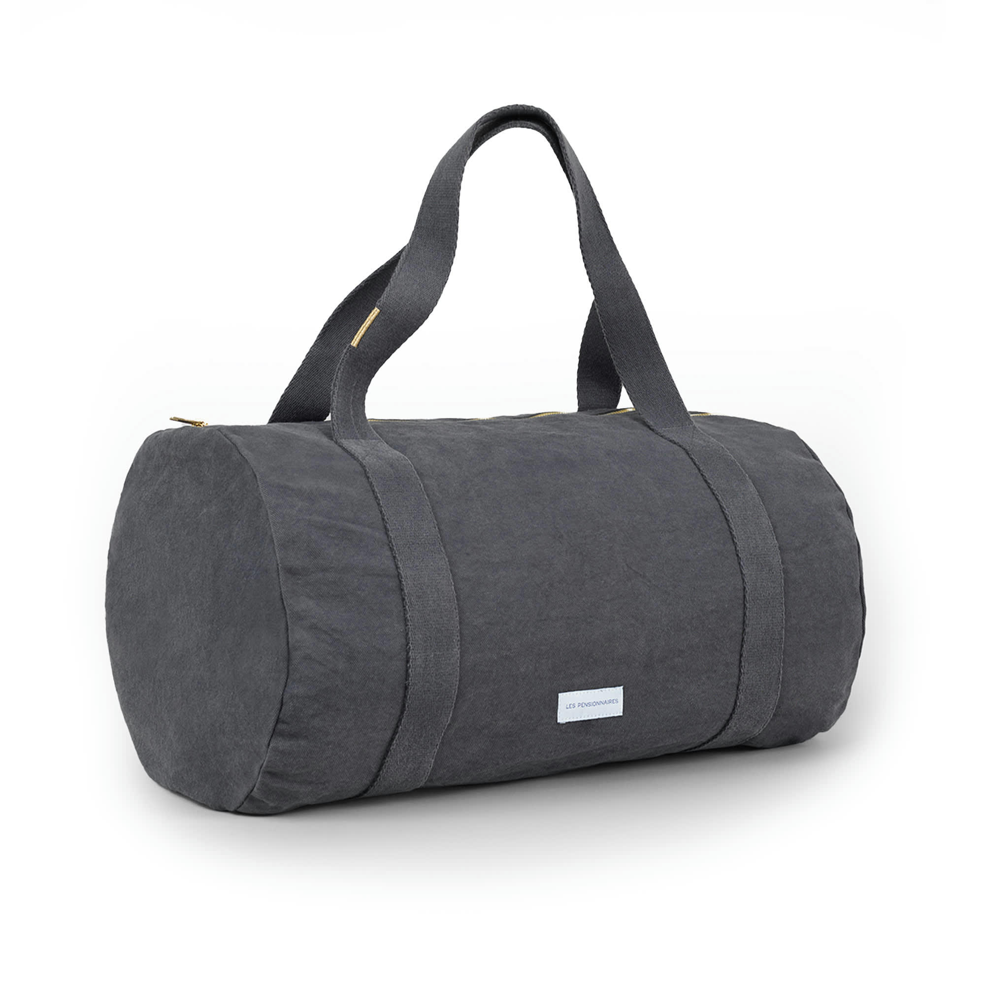 - Sac bowling en toile de coton bio gris ardoise