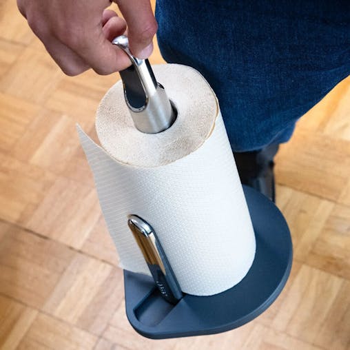 Joseph Joseph Hold Easy Tear Grey Kitchen Roll Holder