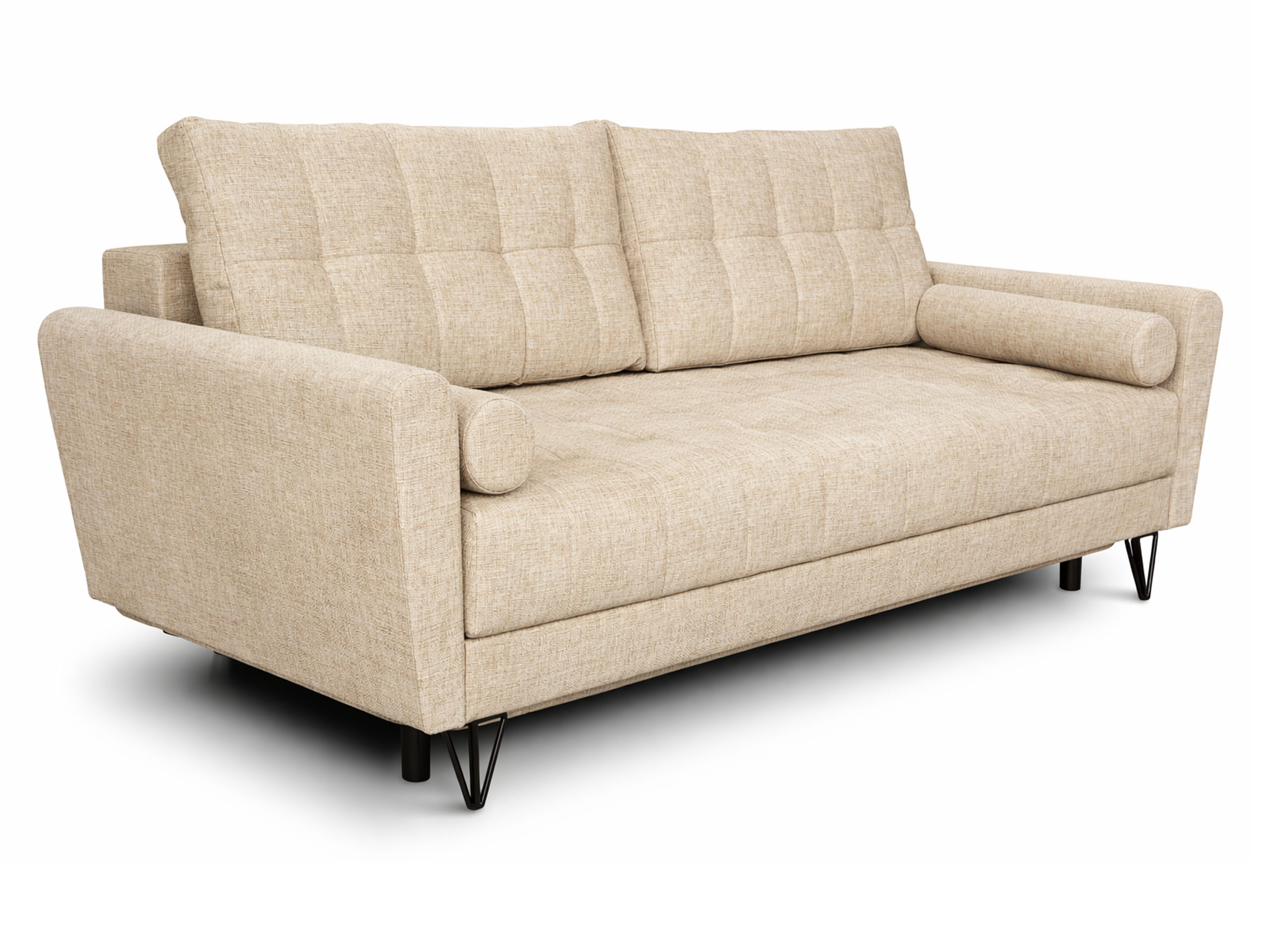 Sofa Haven z funkcją spania i pojemnikiem, tkanina Cairo 22