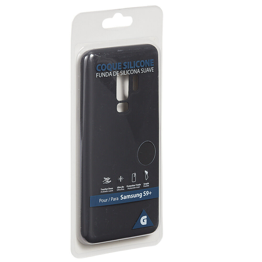 Coque en silicone Samsung S9  noir