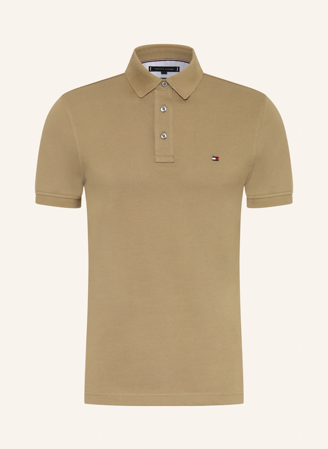 TOMMY HILFIGER Piqué-Poloshirt Slim Fit