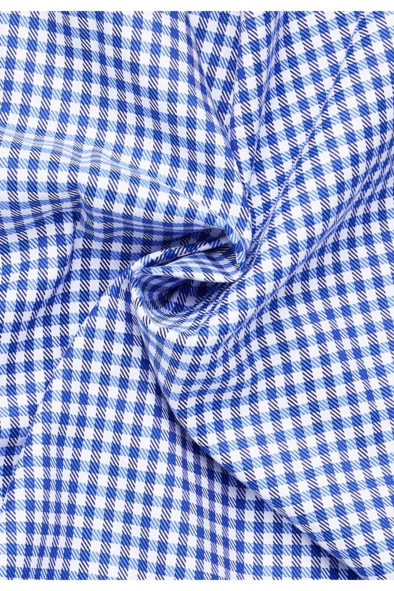 ETERNA 1863 Modern Fit Hemd blau, Kariert