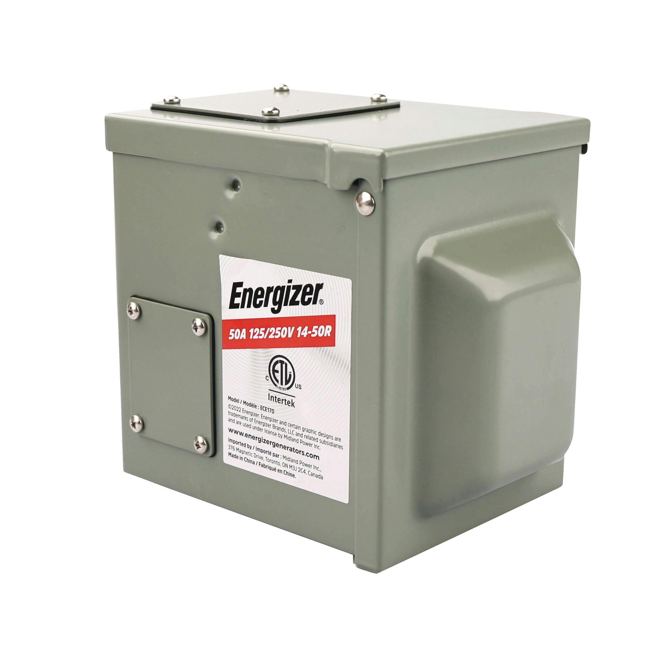 Energizer 50A RV & EV Outdoor Charging Outlet