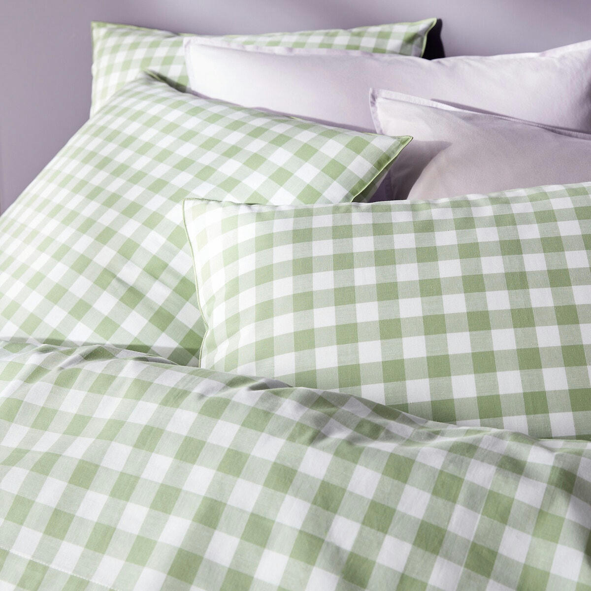 Housse de couette coton, Veldi vert
