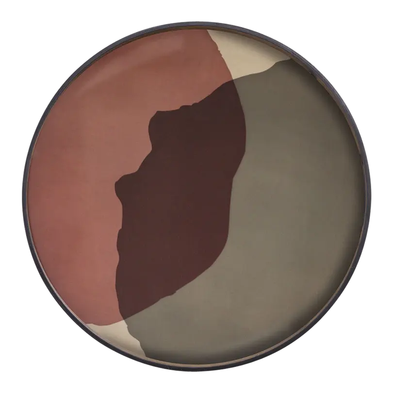 Serviertablett Dots