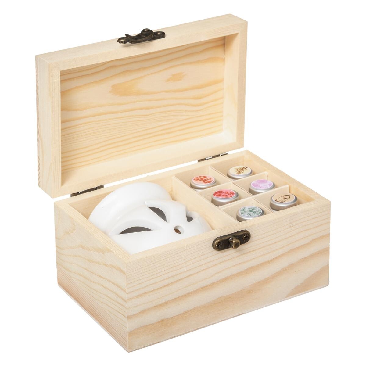 Box of 6 scents Beige, 15x10 cm