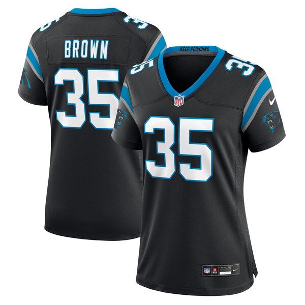Anthony Brown Carolina Panthers Nike Women's  Game Jersey -  Black