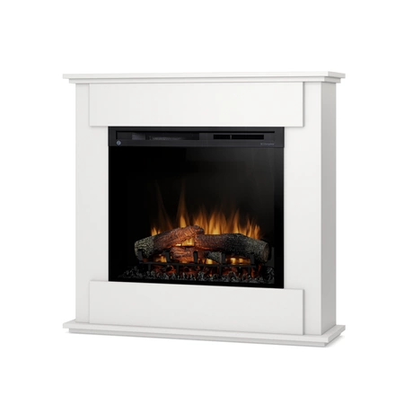 Kominek elektryczny 1400W 28" XHD biały Fonte Warmtec