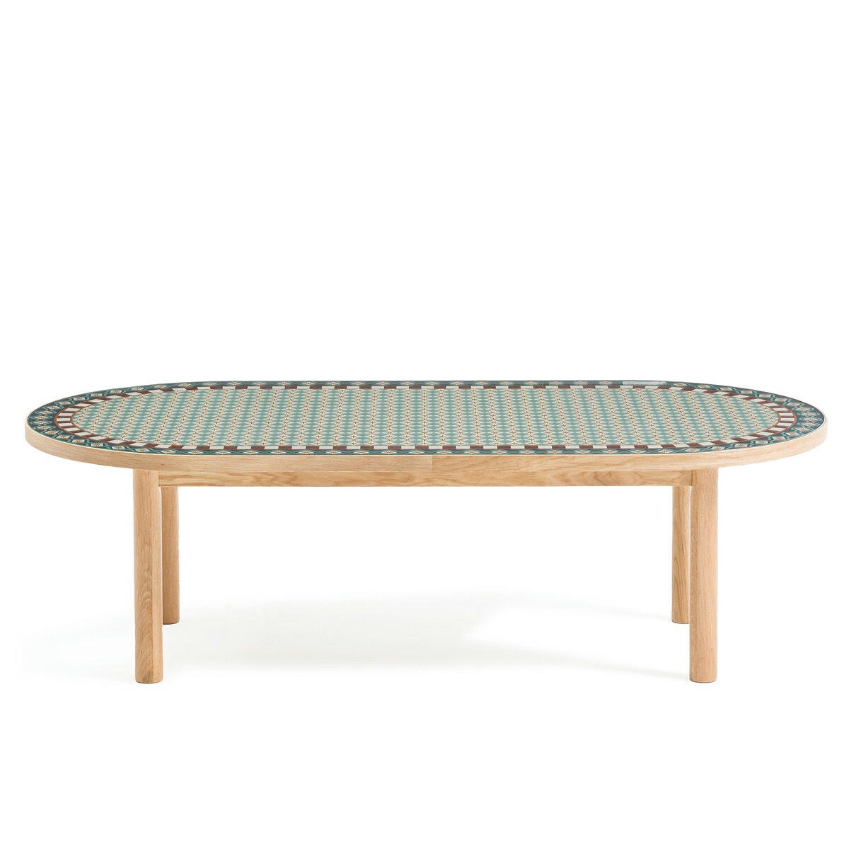 Table basse chêne imprimée, Colora