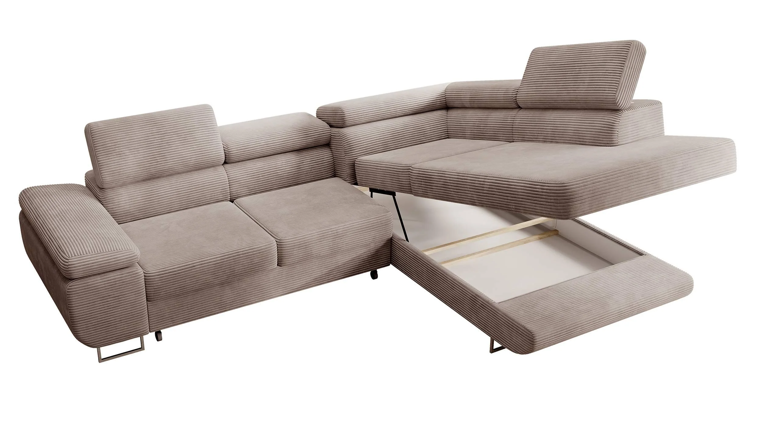 Hoekslaapbank Dorothy rechts corduroy