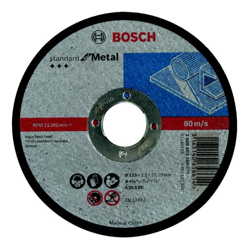 KAPPSKIVE METALL BOSCH 115X2,5MM STD