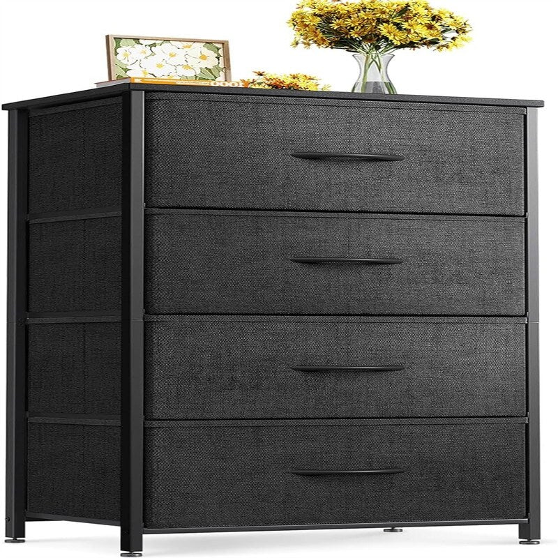 Small Dresser Chest of Drawers Fabric Dresser - 11.73D x 15.74W x 31.77H