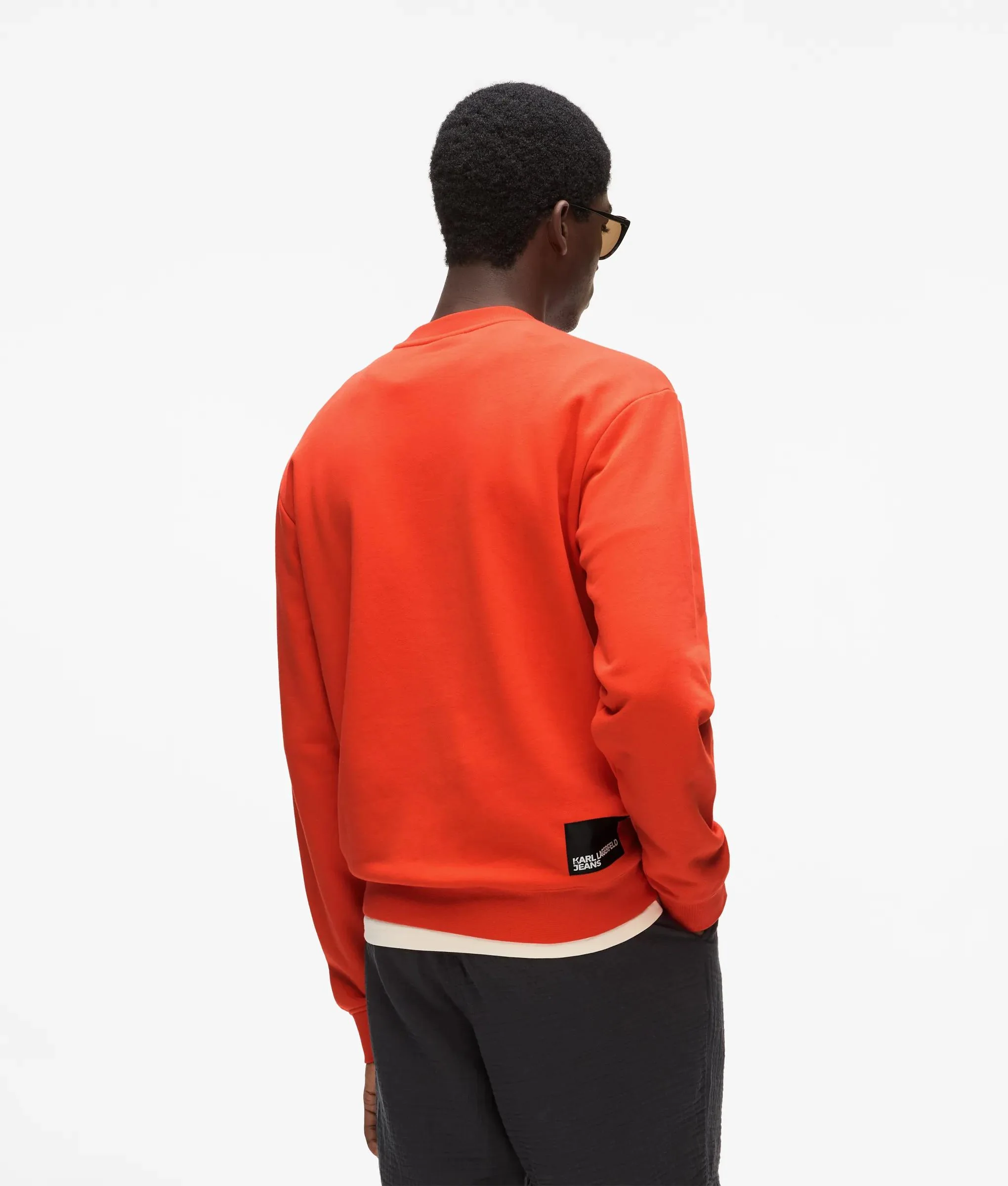 Sweatshirt à logo coupe régulière