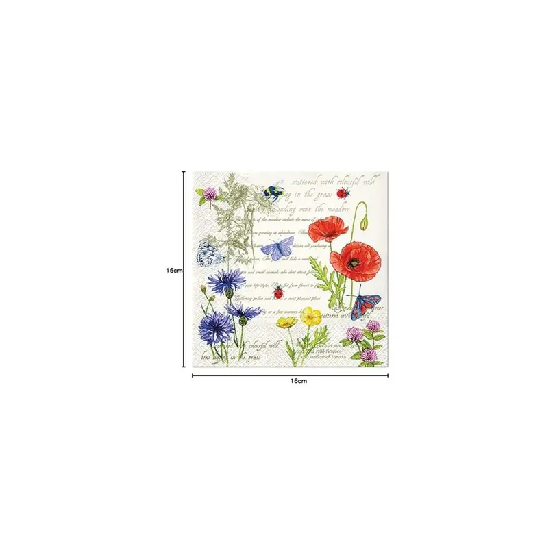 Serviette 20er-Set Vintage Sommer