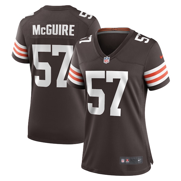 Isaiah McGuire Cleveland Browns Nike Women's Team Game Jersey -  Brown