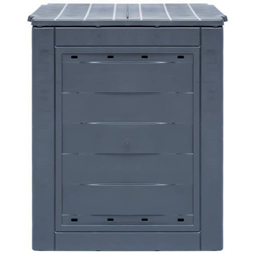 NNEVL Garden Composters 2 pcs Grey 60x60x73 cm 520 L