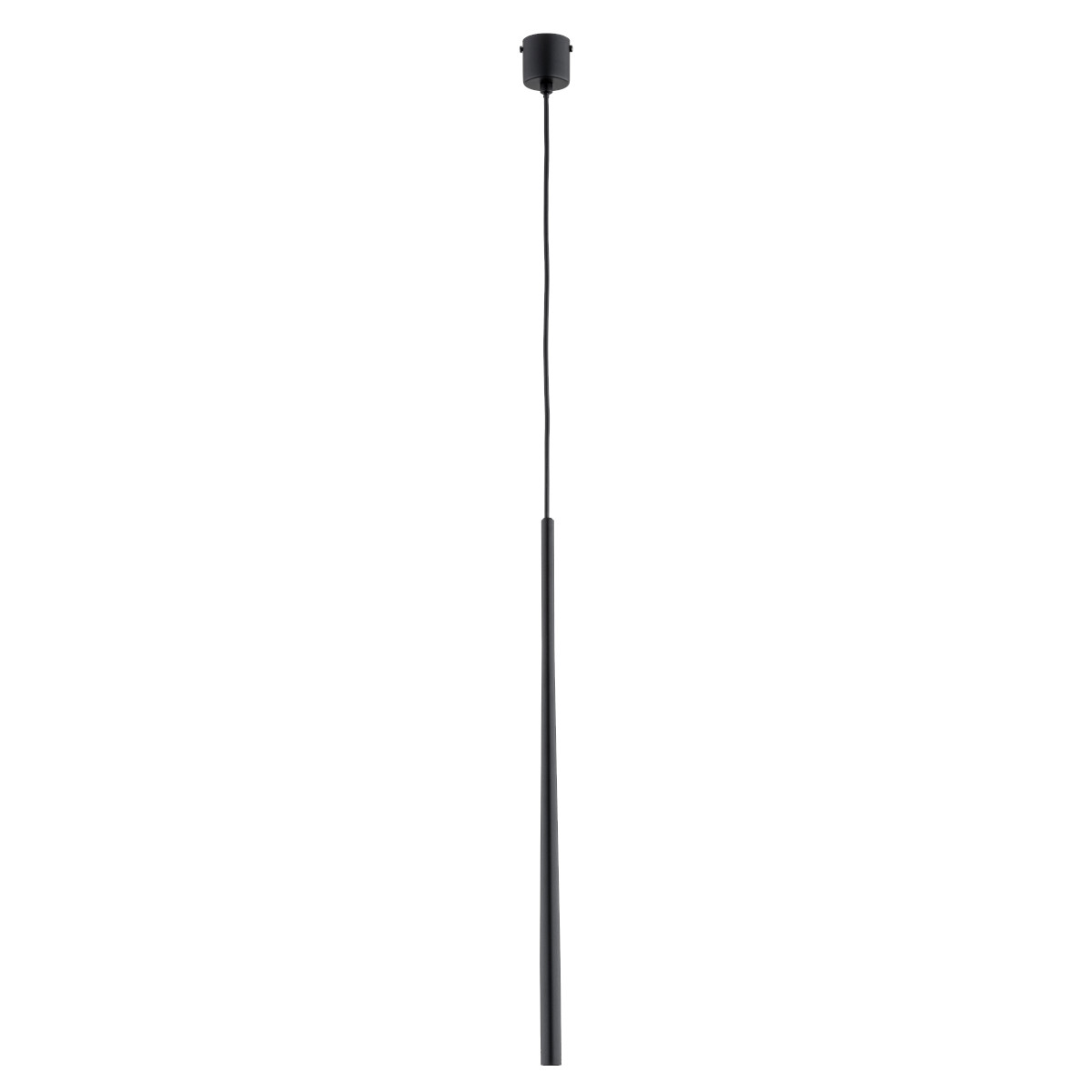Lampa wisząca CARMEN tuba czarna 1xG9x10W wym:95x5,2x5,2cm IP20 Alfa