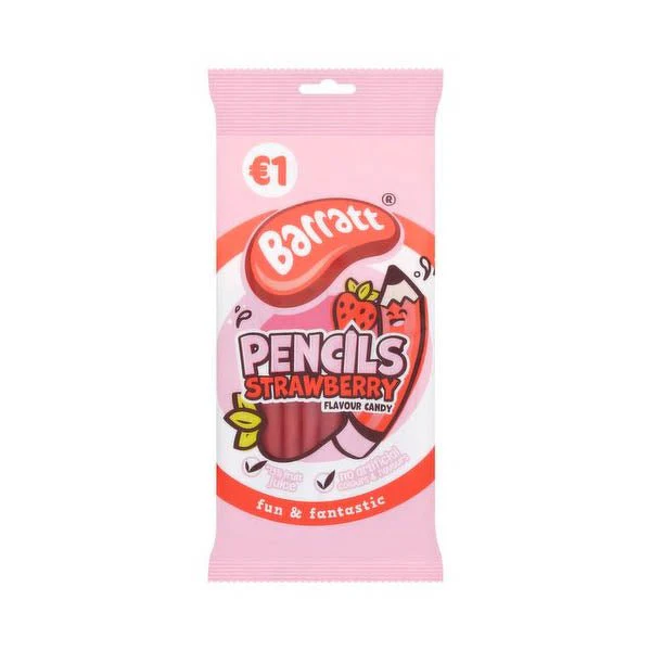 Barratt Strawberry Pencils 80g