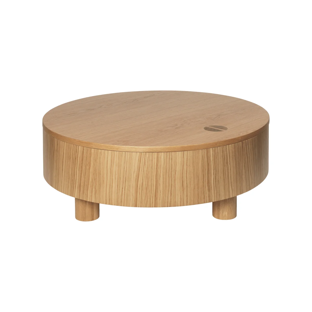 Ferm Living - Olles Aufbewahrungstisch, Eiche natur