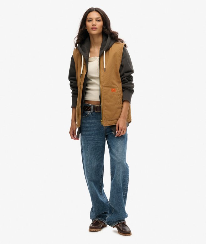 Oversized Surplus Workwear Gilet