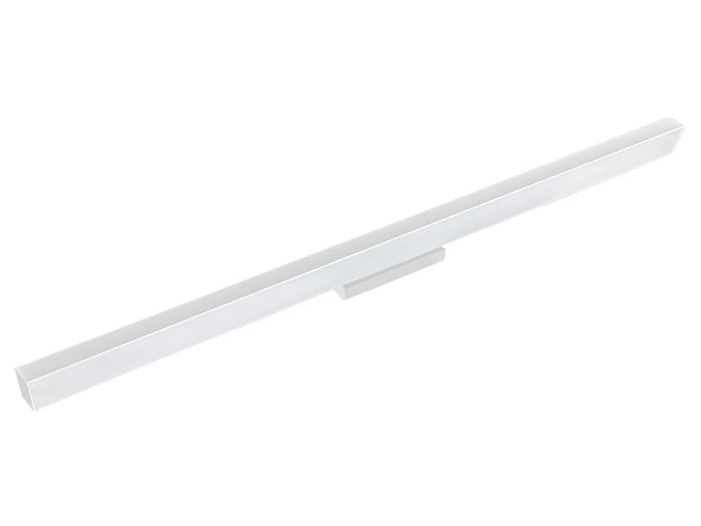 Kinkiet Aqua LED 92 cm metalowy biały