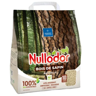Nullodor Cat Litter Bois De Sapin