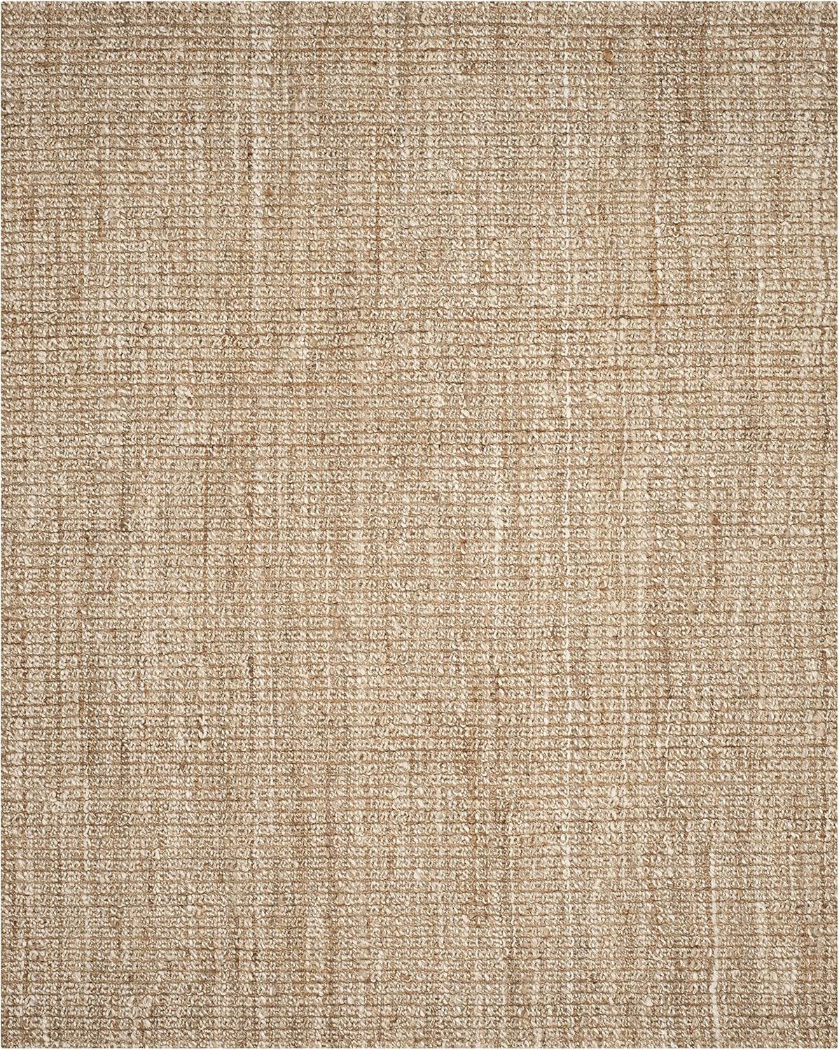 SAFAVIEH Natural Fiber Collection Area Rug - 9' x 12', Natural, Handmade Jute, Ideal for High Traffic Areas in Living Room, Bedroom (NF456A)