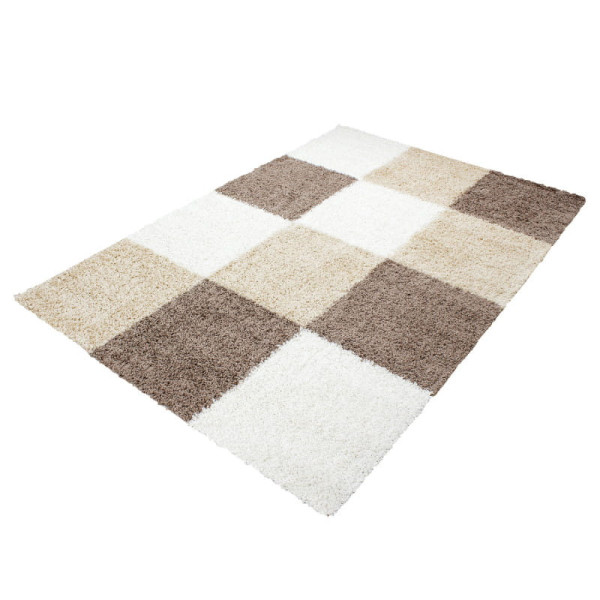 Dywan Shaggy Life beżowo-kremowy 80 cm x 150 cm