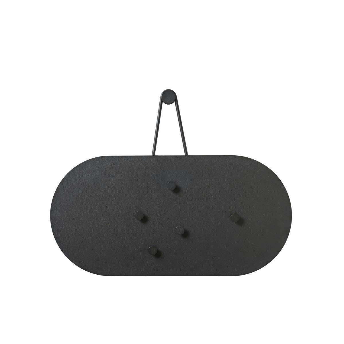 A-BULLETIN BOARD - Panneau d'affichage mural en fer noir