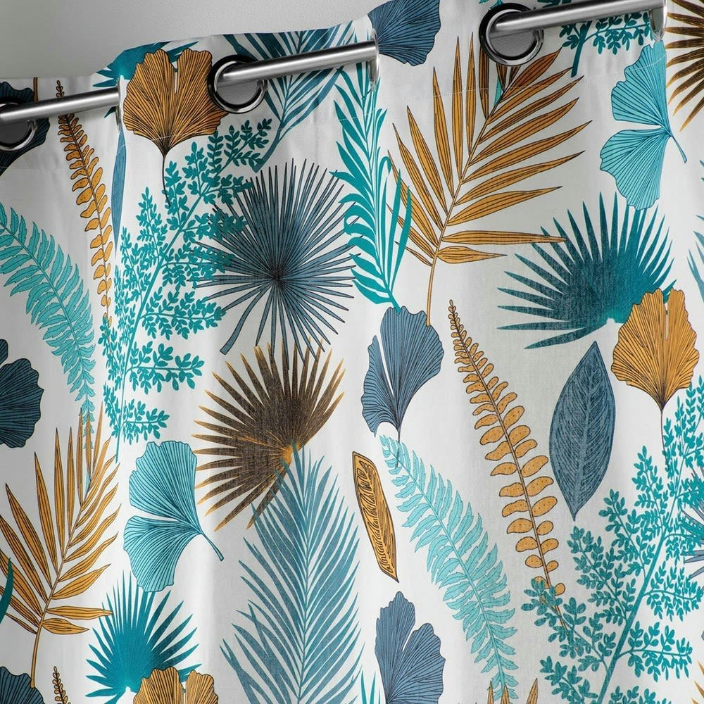 PANATROPIC - Rideau blanc coton 140x240cm