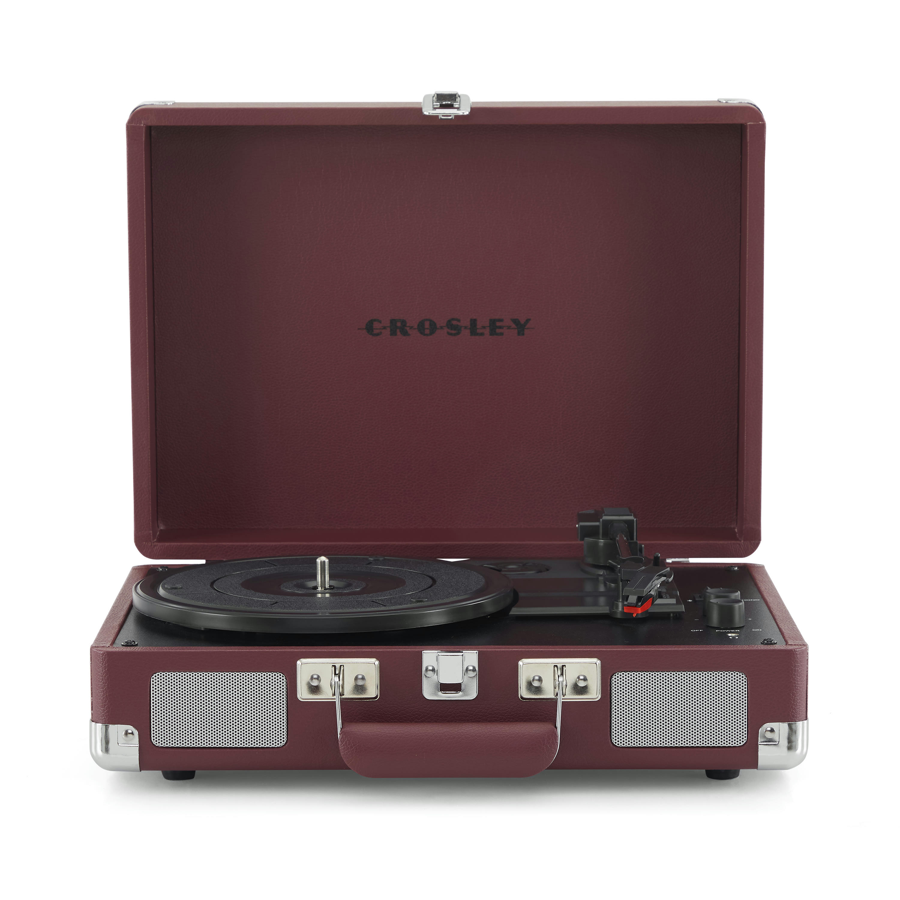 CRUISER PLUS - Platine vinyle Crosley Cruiser Plus Bluetooth Bordeaux