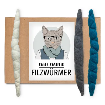 Puss Kasimir Felt Worms