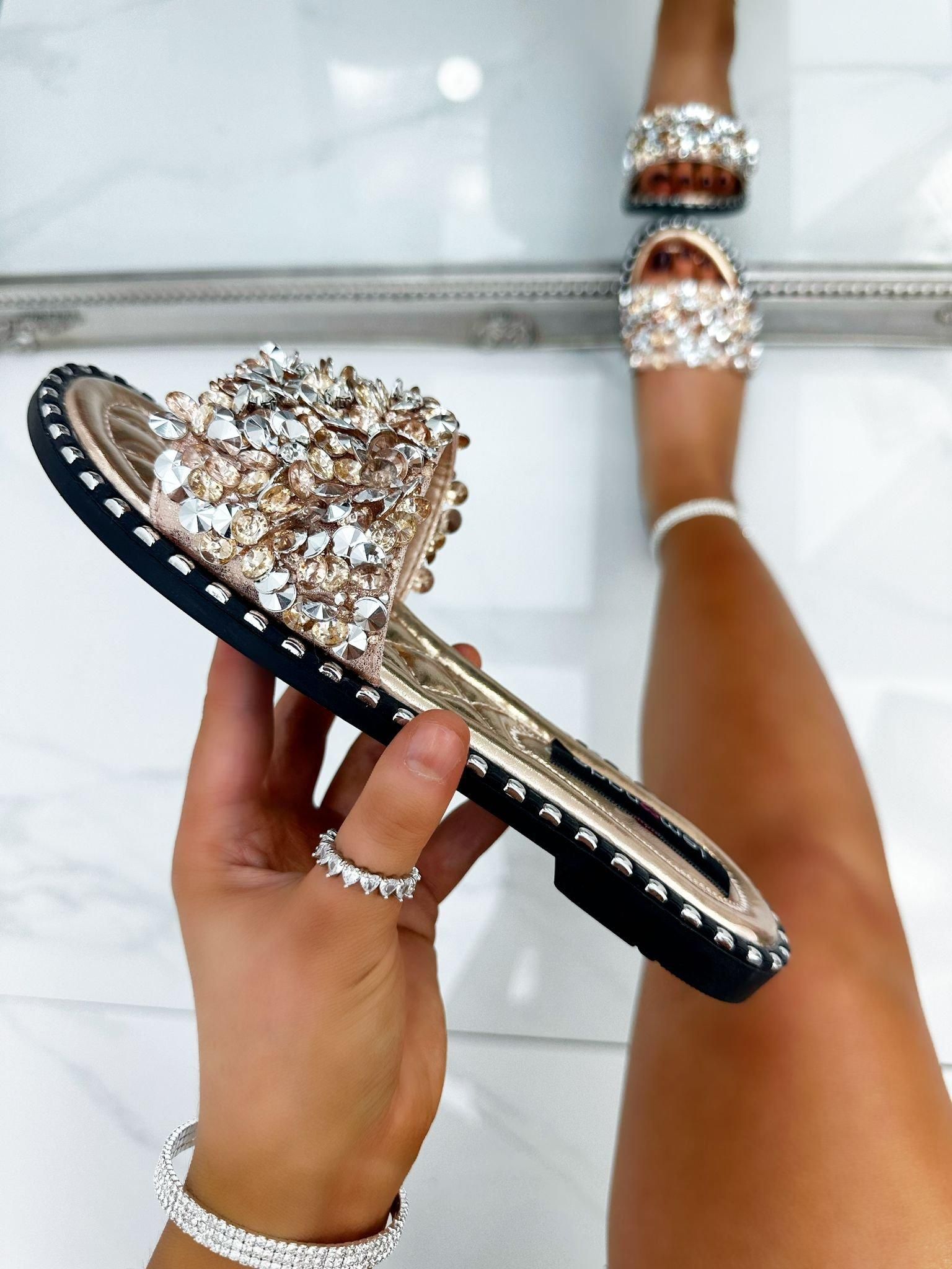Love Lemonade Crystal Clustered Sliders