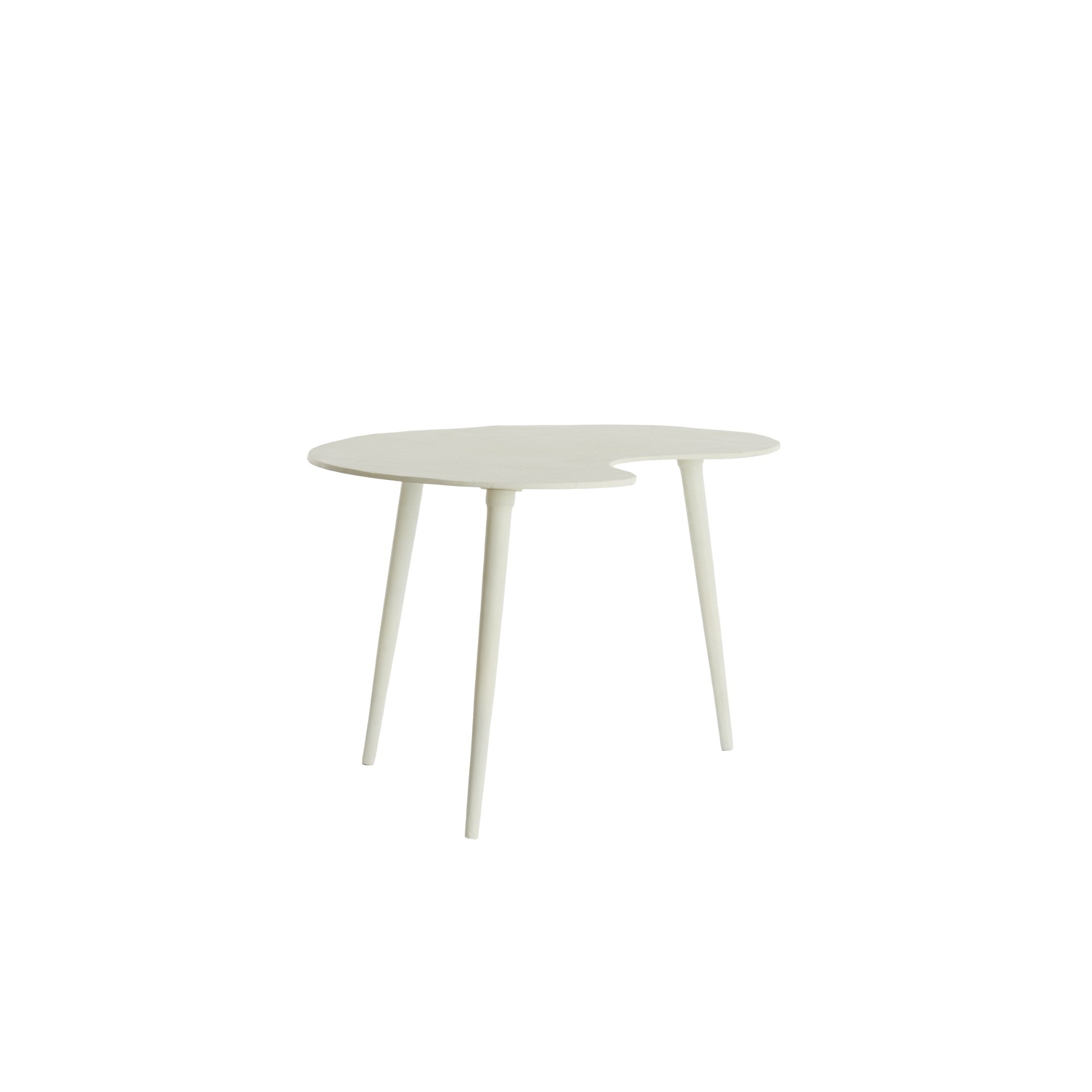 Light & Living bijzettafel Linos - wit - 67x49x41cm
