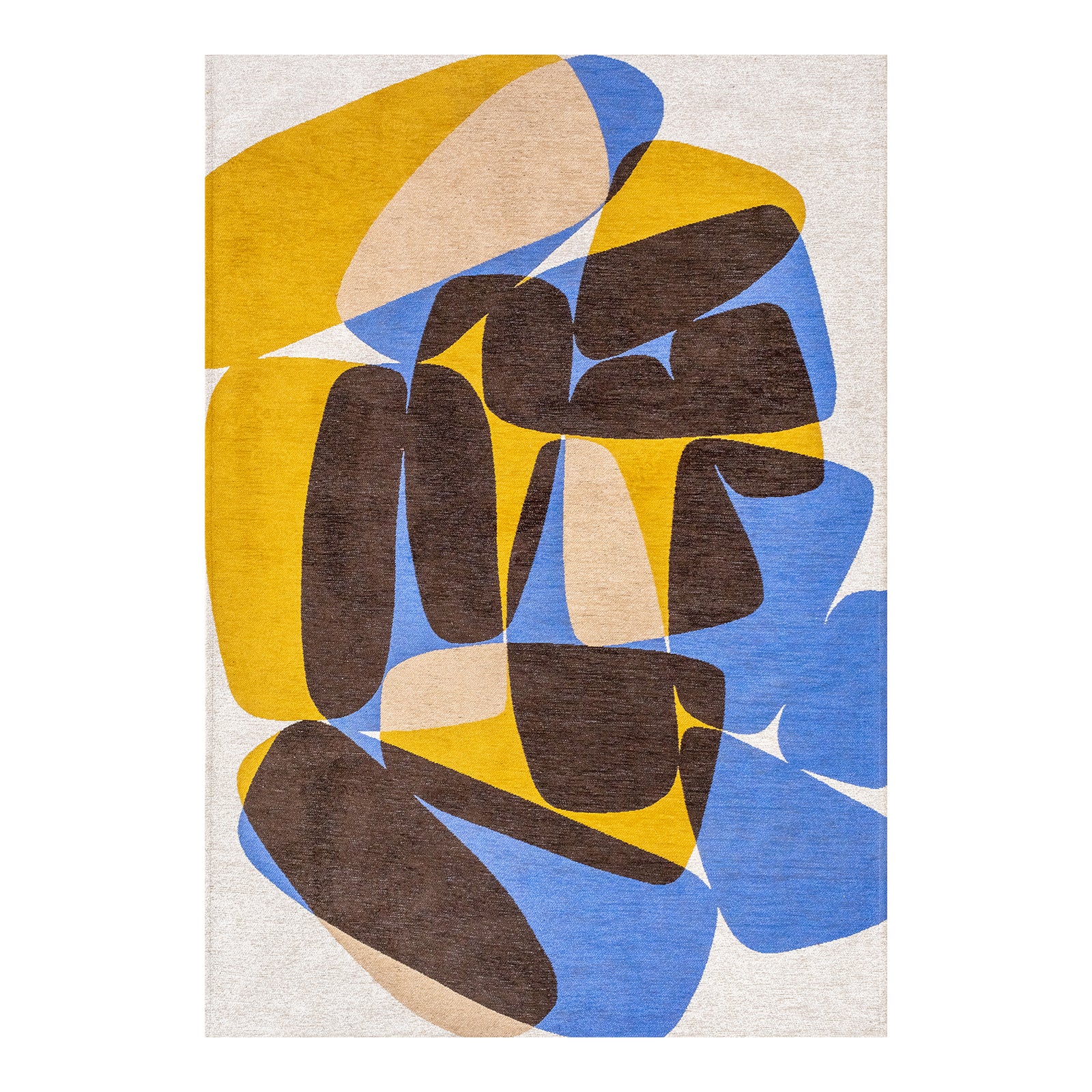 Ecorugs vloerkleed Sunny Blue - blauw - 140x200cm