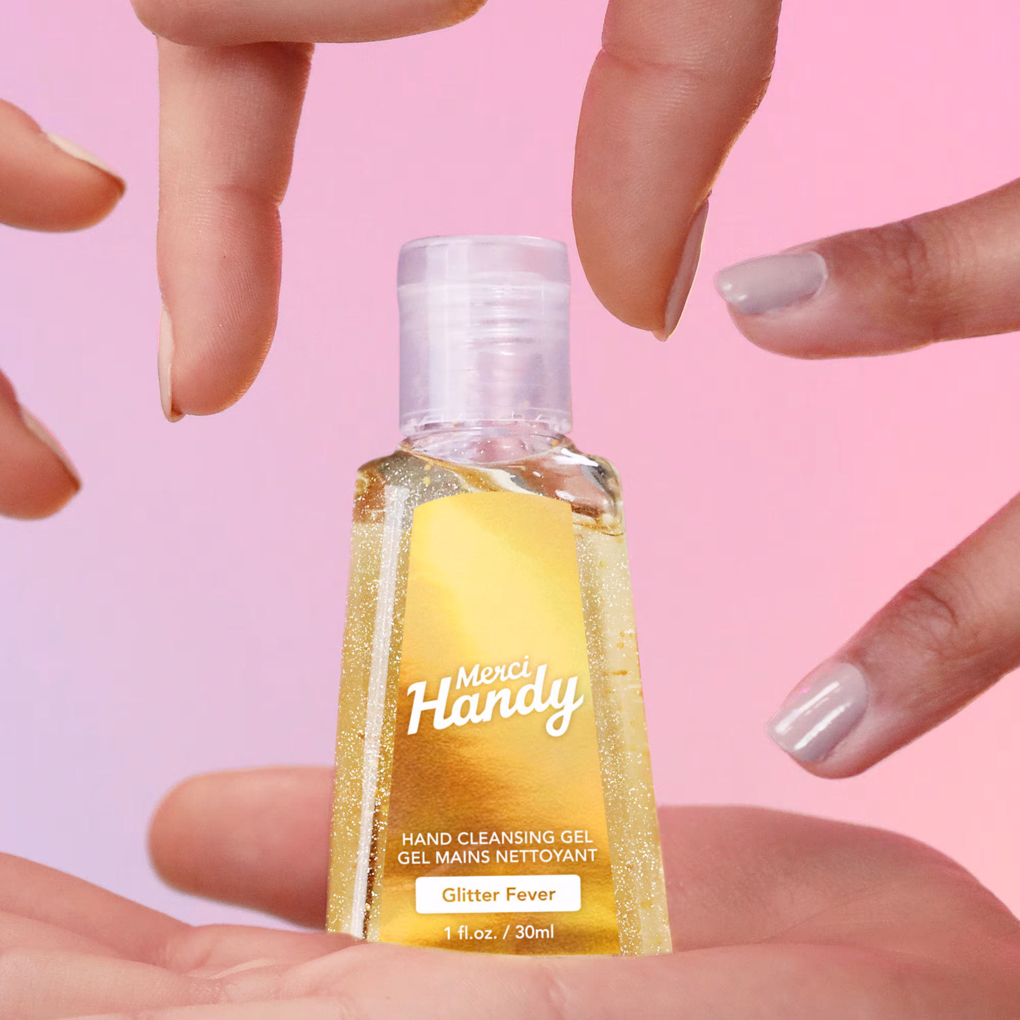 GLITTERGel mains nettoyant - glitter fever