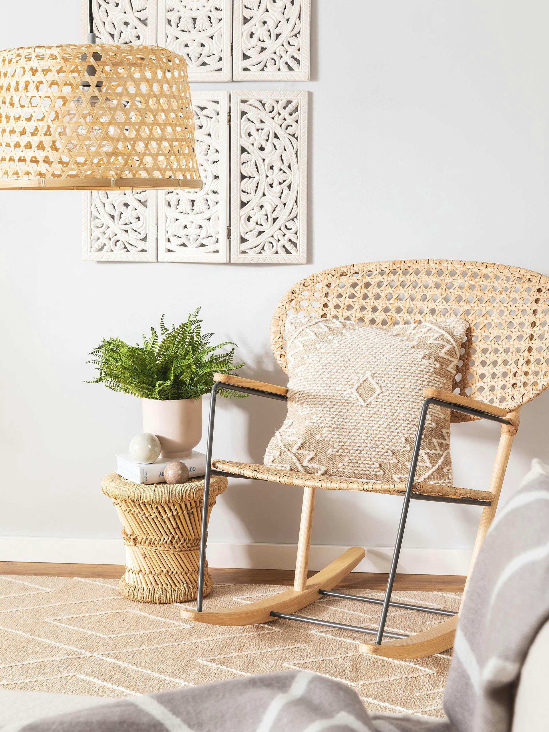 SYDNEY - Housse de coussin beige 45x45