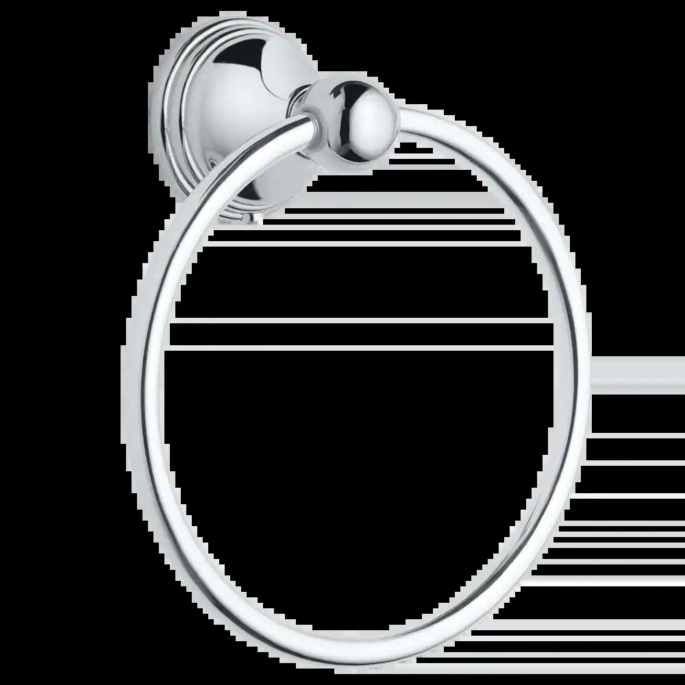 Moen® Preston Bathroom Hand Towel Ring, Chrome