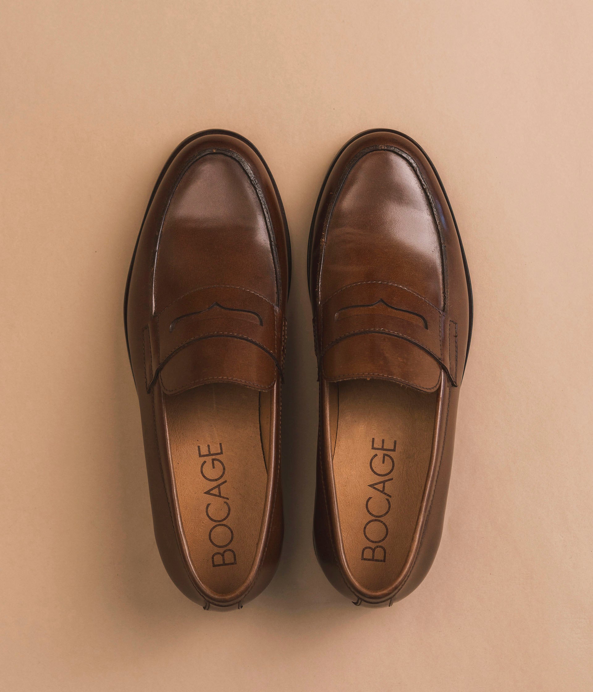 Mocassin Toledo cognac