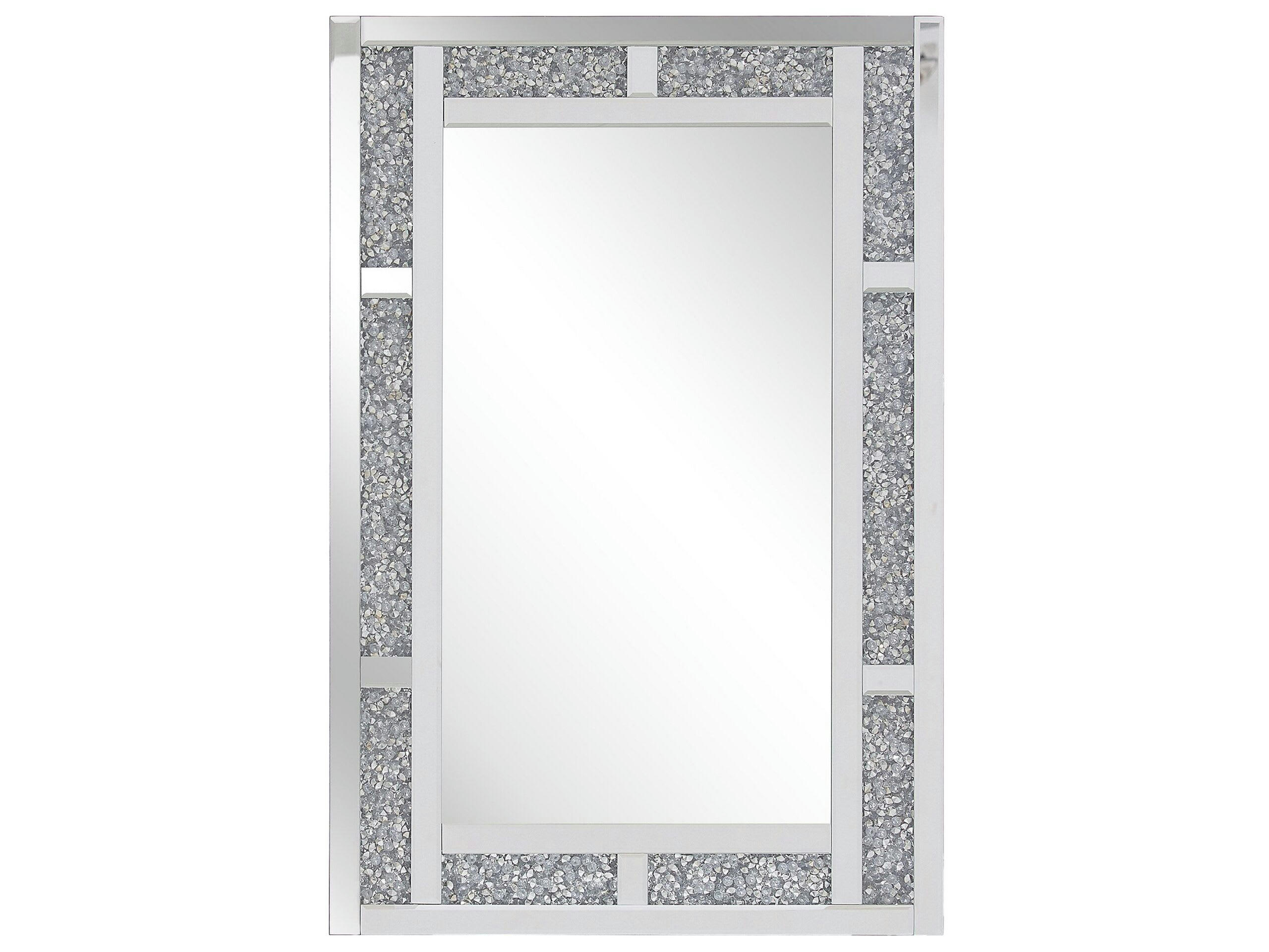 AVRILLE - Miroir en verre argenté 90x60