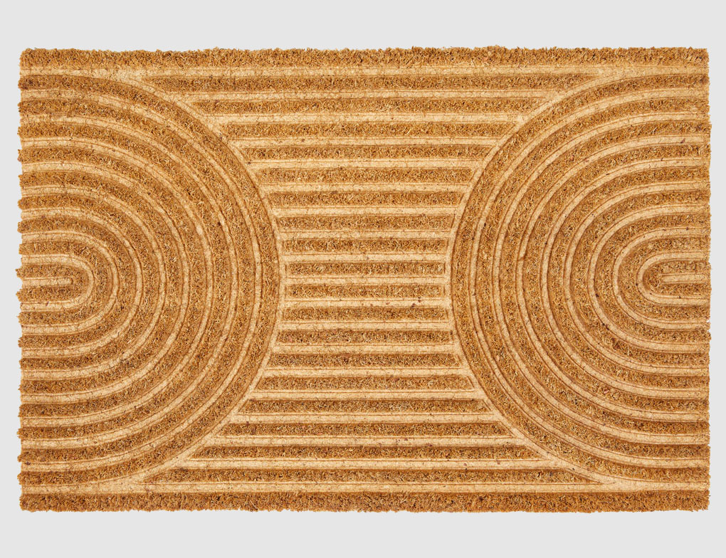 Fußmatte Kokos Zen Circle Natur