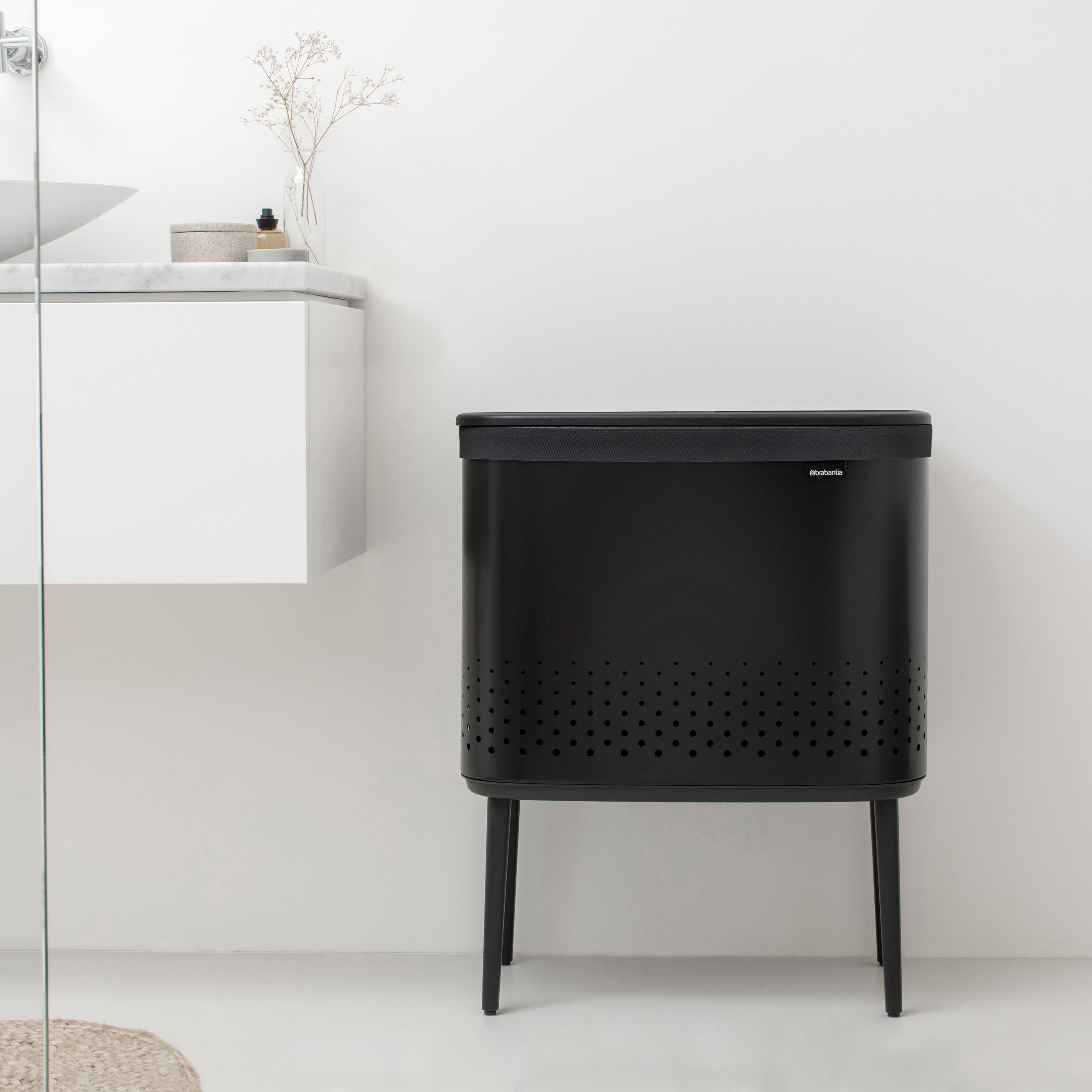 Brabantia Bo Wasbox 60 L - Mat Black
