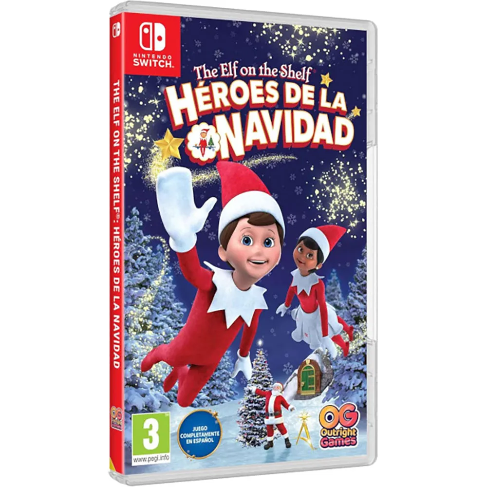 Nintendo Switch The Elf On The Shelf Heroes De La Navidad