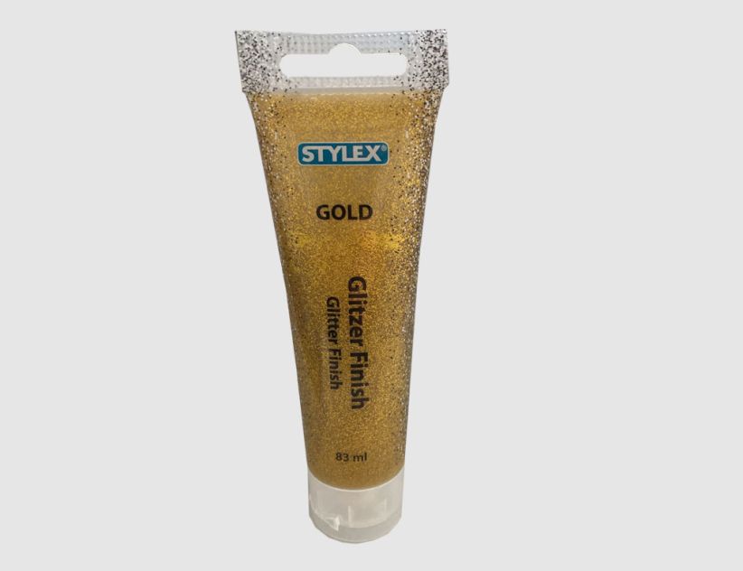 Glitzer Finish Gold