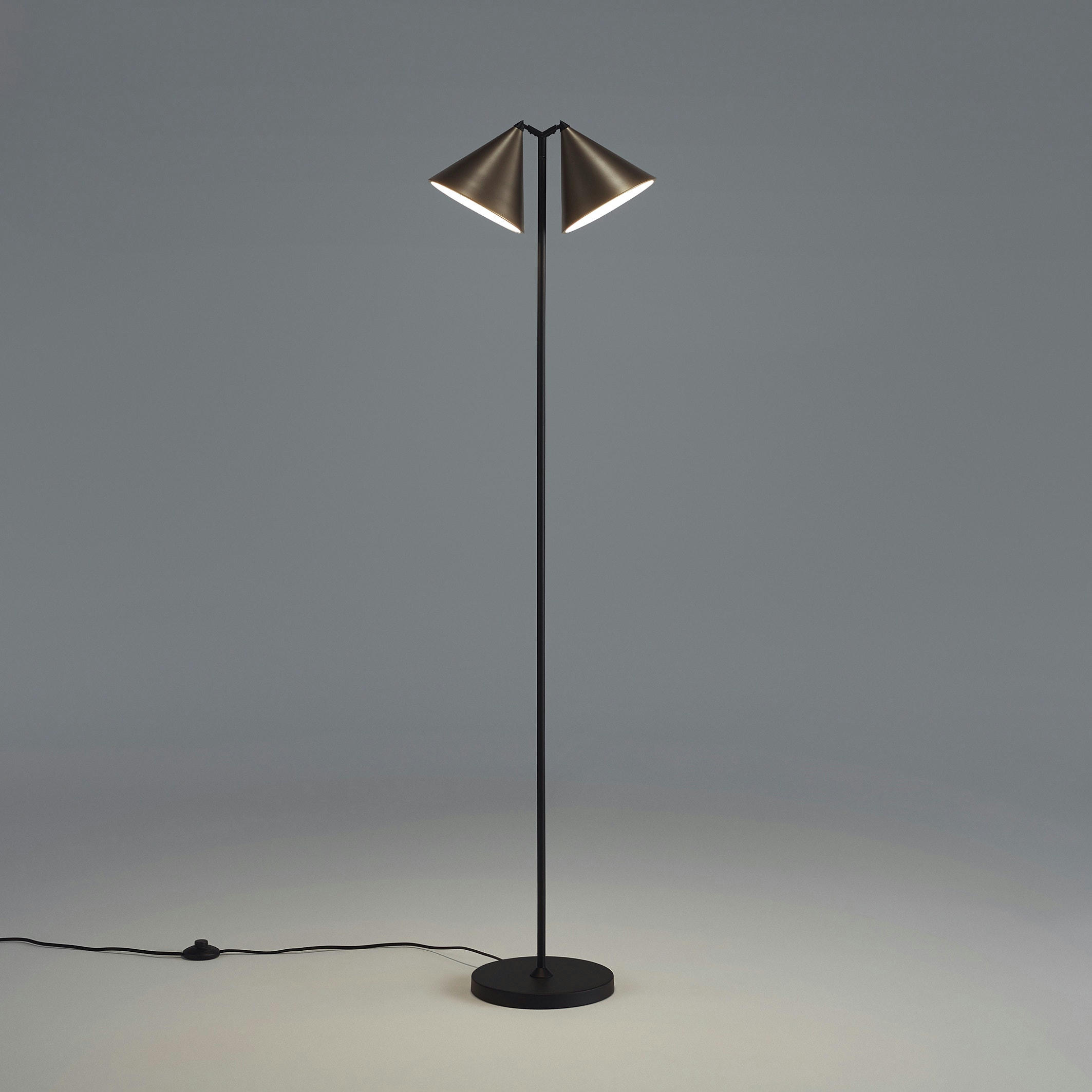 Lampadaire liseuse métal fer, Moke