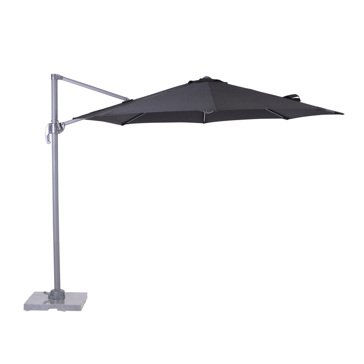 Hawaii parasol S - Ø300 cm - carbon black - zwart