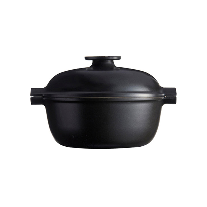 Emile Henry Kookpan rond Delight E-box - 4.0Ltr - Slate