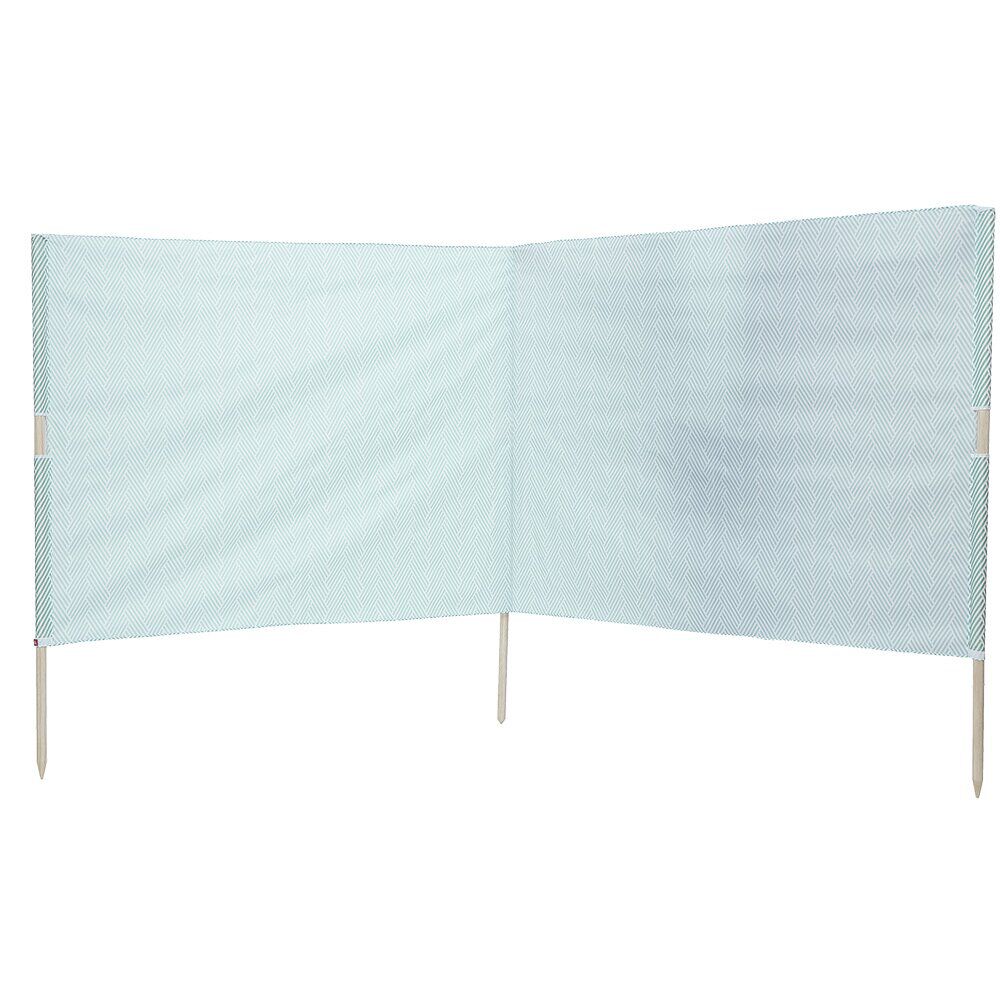 Paravent abri de plage 2en1 Funky bleu et blanc