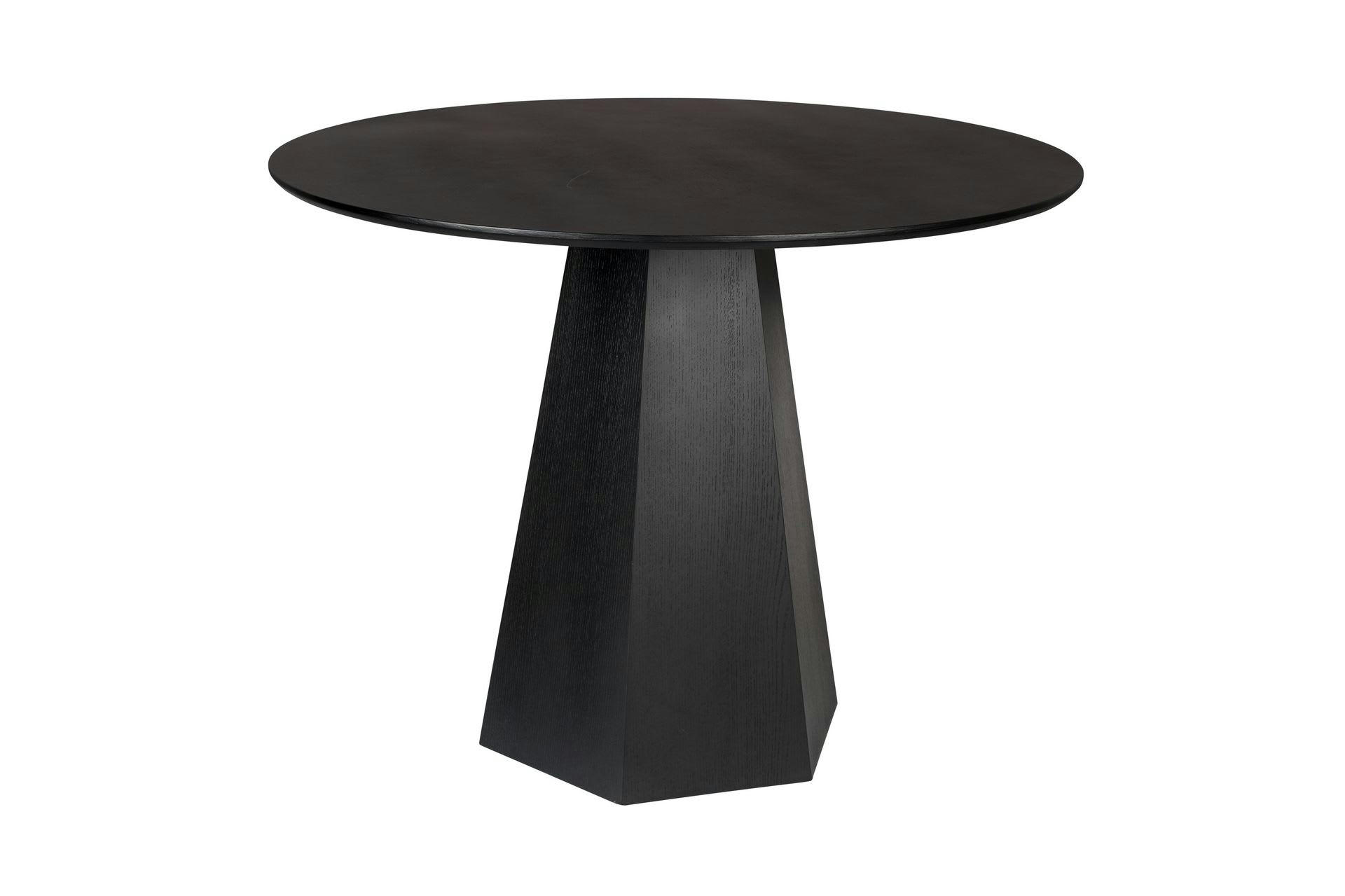 PILAR - Table en bois noir